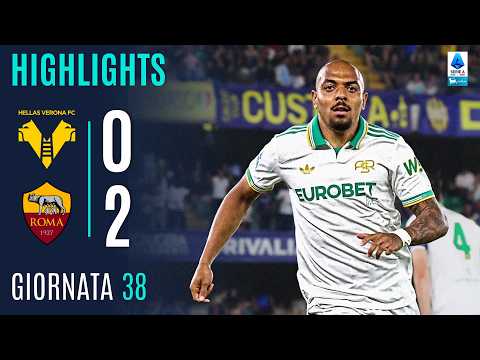 Malen Fa Volare I Giallorossi | VERONA-ROMA 0-2 | HIGHLIGHTS | SERIE A ENILIVE 2025/26