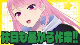【作業配信】休日のお昼から作業してるのえらすぎると褒めてください【苺葉ふえ】