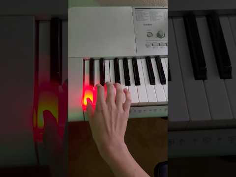 Casio LK-280 Diatonic Scale #piano #casio #shorts