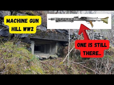 Machine gun hill . One of the MG 42`s is still up there the locals say..