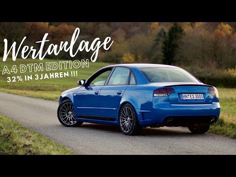 Audi A4 DTM Edition als Wertanlage 32% in 3 Jahren Dezentes Tuning