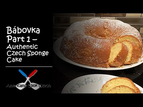 Bábovka Part 1 - Authentic Czech Sponge Cake