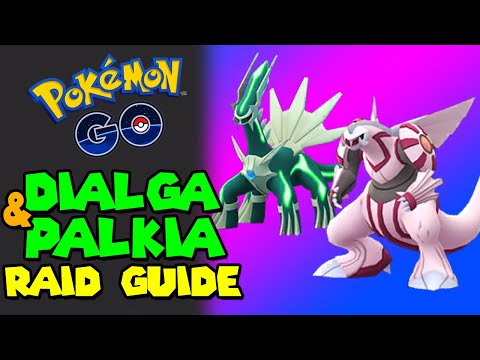 SHINY DIALGA & SHINY PALKIA Raid Guide & Counters in Pokemon Go