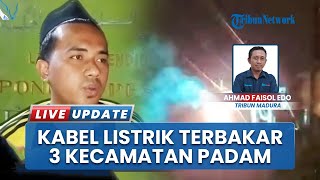 Tiga Kecamatan di Bangkalan Gelap Gulita selama 3 Jam, Diduga akibat Kabel PLN yang Terbakar