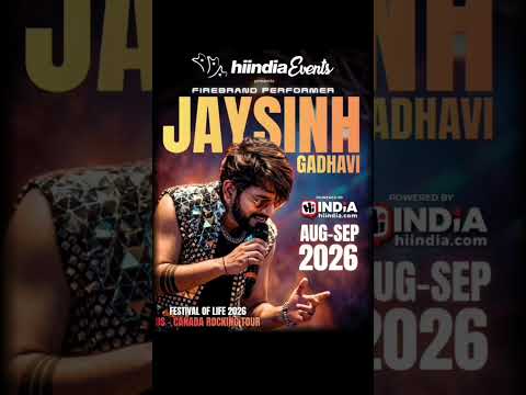 Jaysinh Gadhavi LIVE in USA 2026