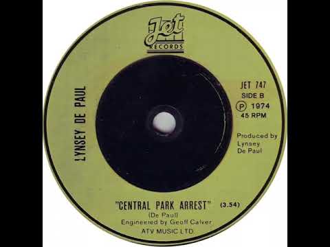 (6b) Lynsey De Paul - Central Park Arrest