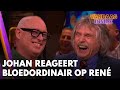 Johan reageert gevat én bloedordinair op bijzondere vraag van René | VANDAAG INSIDE