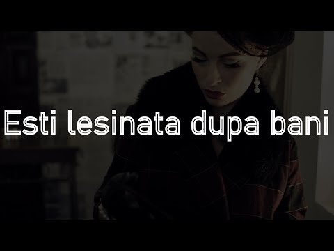 NIKOLAS feat .SAX - Esti lesinata dupa bani #Versuri