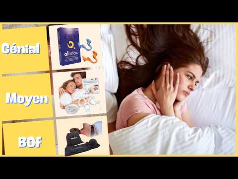 3 dispositifs anti-ronflement testés : mon verdict 2024