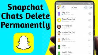 How to Delete Snapchat Chats Permanently - Snapchat message kaise delete kare