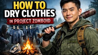 How to DRY CLOTHES in Project Zomboid (Step by Step)