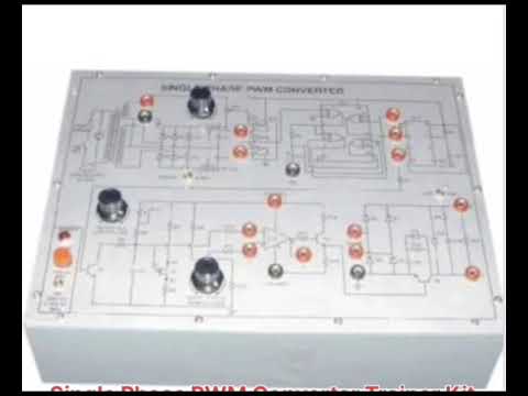 Single phase pwm converter trainer kit