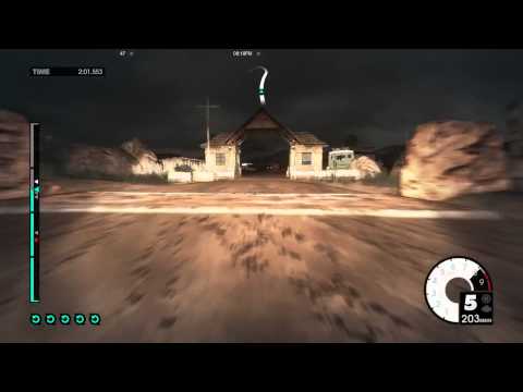 DiRT 3 - Trailblazer - KENYA, Yatta Ridge (TOYOTA TACOMA), NIGHT, Gameplay