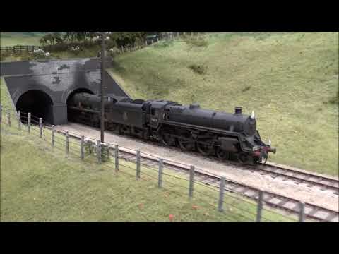 Chilcompton Tunnel at Bentley Model Railway Group exhibition, Calne 2019