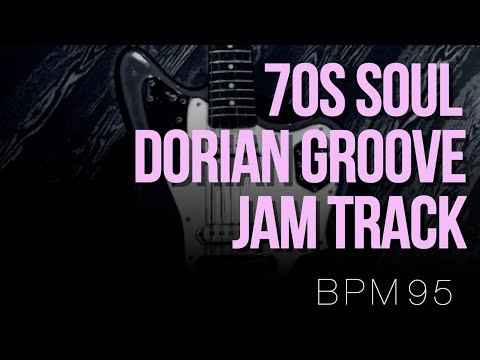 70s Soul Dorian Groove Backing Track in D Minor ( D Dorian )