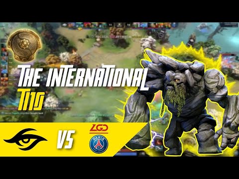 Ridiculous Tiny Lycan Combo Psg Lgd - Even Casters Having Fun | Dota 2 Ti10 | The International 10 |