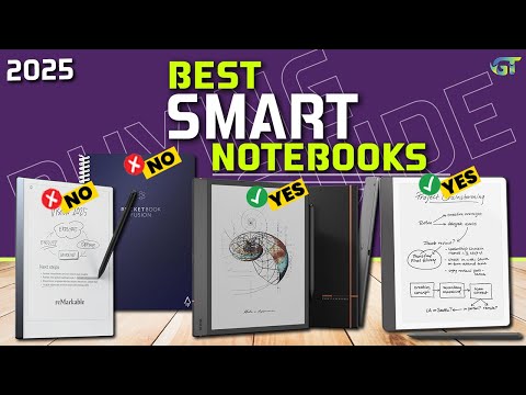 Best Smart Notebooks 2025 - Top 6 Best Digital Notebooks (Buyer's Guide)
