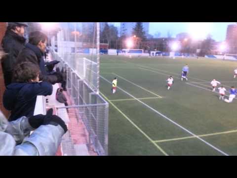 Esc.F. Juventud Madrid C 0-5 C.D. Vicálvaro D. Segundo gol. Victor