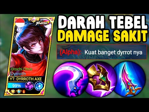 Darah Tebel Damage Sakit!! Build Dyrroth Tersakit 2023 - Item Dyrroth Tersakit 2023