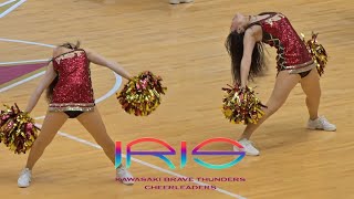 《Bリーグ チアリーダー》川崎ブレイブサンダース　アイリス　IRIS　cheerleader  ⑤ 《BraveTV》