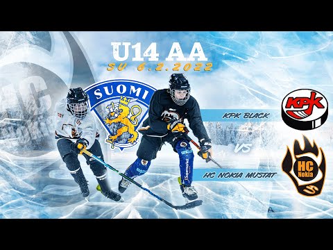 Su 6.2.2022 klo 16.00 KPK Black - HC Nokia Mustat // U14 AA // Jatkosarja