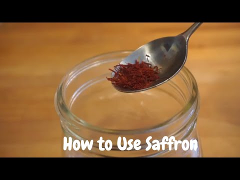 How to Use Saffron,  Quick and Effective Technique for Extracting the Most Flavor #viral #food #fyp
