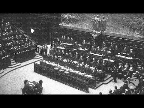 3 Gennaio 1925 - Discorso di Mussolini alla Camera