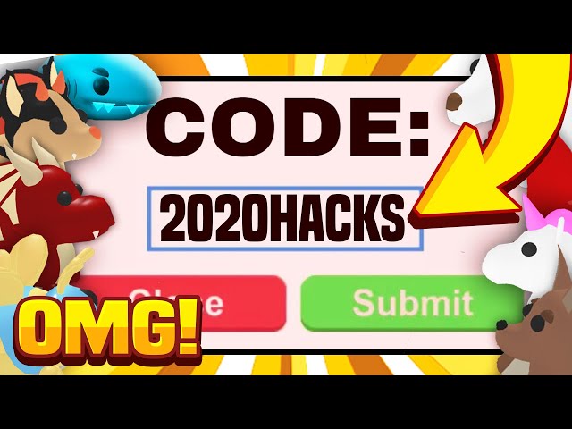 Free Pet Codes In Adopt Me 2020