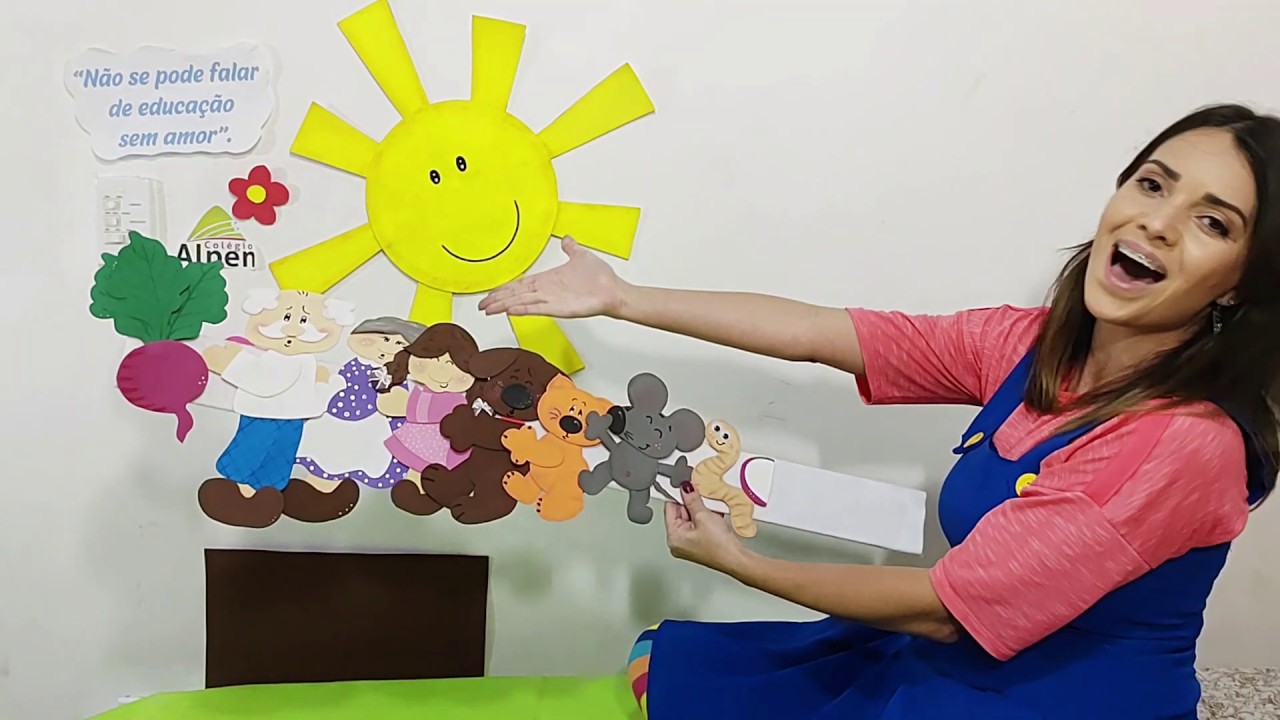 Música: O grande Rabanete (História cantada - Educação Infantil)