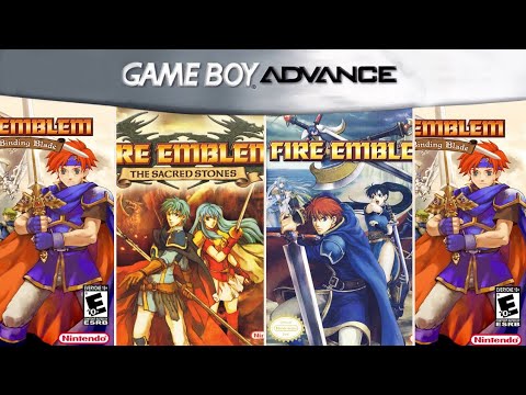Evolution Fire Emblem Games for GBA