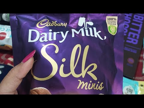 Cadbury dairy milk silk minis home treat chocolate #shorts #youtubeshorts