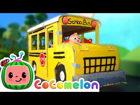 Wheels on the Bus with JJ | KARAOKE! | COCOMELON | Sing Along With Me! | Kids Songs