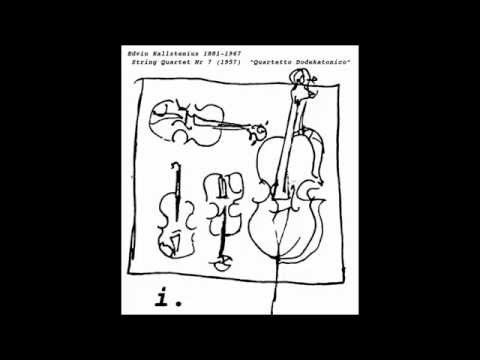 Edvin Kallstenius String Quartet #7