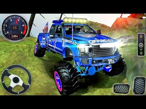 Monster Truck Driving Mud and Rocks Crawler - Offroad Outlaws Simulator #16 - Android GamePlay