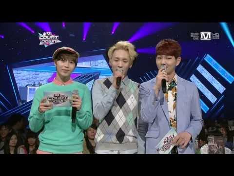 130502 엠카운트다운 ) SHINee 샤이니 MC CUT+SHINe+Why So Serious(1080p)