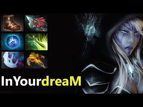 InYourdreaM aka k'wonderkid Drow Ranger Gameplay #1