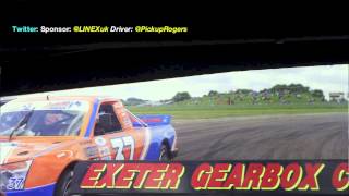 preview picture of video 'Pickup Truck Racing; Truxton 2nd June 2013 LINE-X / Team Rogers Racing #69 Car'