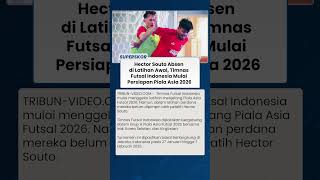 PERSIAPAN PIALA ASIA FUTSAL 2026, Timnas Futsal Indonesia Jalani Latihan Perdana Tanpa Hector Souto