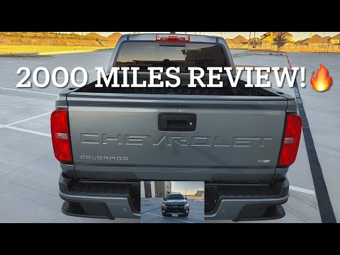2021 CHEVY COLORADO Z71 | 2000 Miles REVIEW #ColoradoZ71