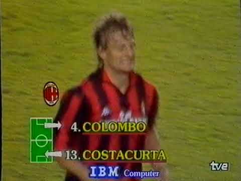 Real Madrid 1 1 Milán - Copa de Europa 1988-89 (Last minutes)