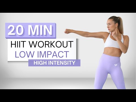 20 min LOW IMPACT HIIT WORKOUT | High Intensity | No Repeats | No Jumping