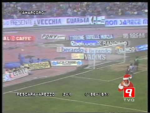 'Amarcord' Pescara 2-1 Arezzo 1986-87 serie B