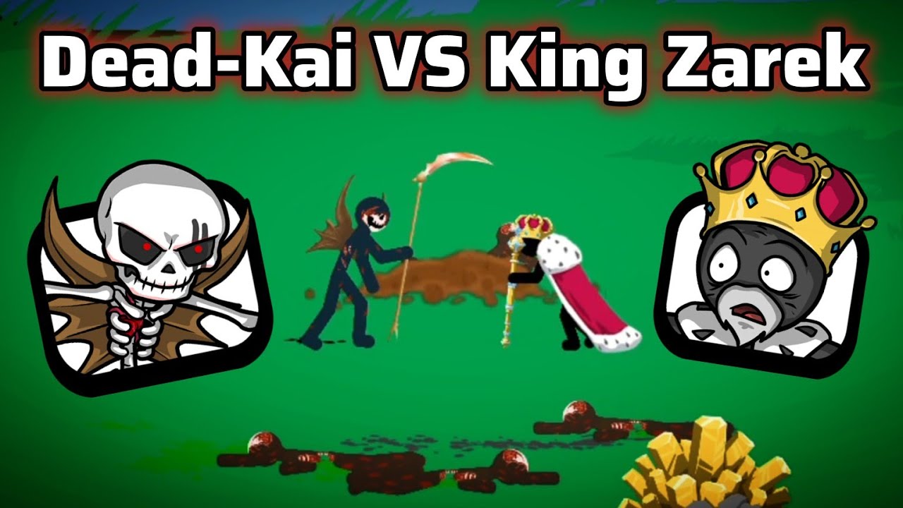 King Zarek Vs Dead-Kai (Marrowkai) - Stick War: Saga General Unit Epic Battles