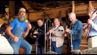 Hilarious Clog steals the show from Steve Gulley and his band...  Buck Dancing full video!
