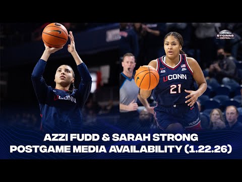 Azzi Fudd & Sarah Strong Postgame Media Availability - 1.22.26 (Georgetown)