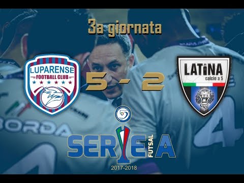 Highlights Luparense - Latina 5-2 | 3a giornata Serie A c5 2017-2018