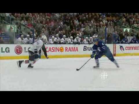 Tyler Bozak Highlight Reel Goal vs Oilers 3/13/2010