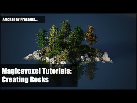 Magicavoxel Tutorials   Rocks