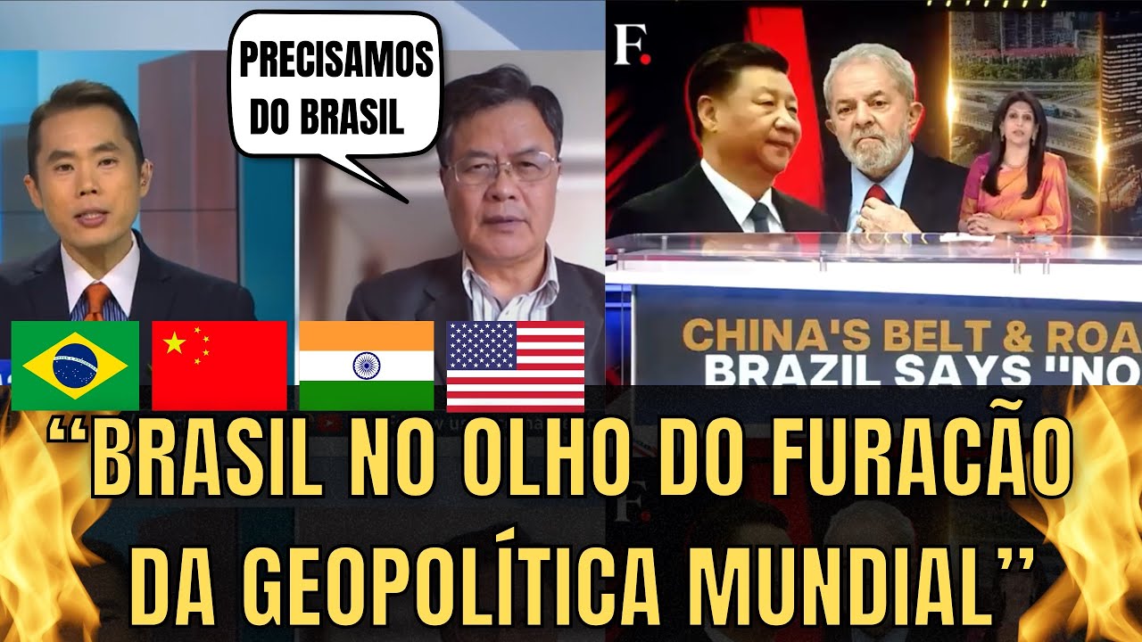 TV INDIANA E CHINESA: BRASIL É O CENTRO DE UMA GRANDE DISPUTA #BRI #BELTANDROAD