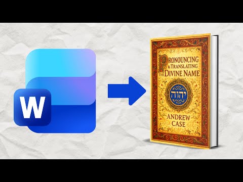 How to Typeset and Publish a Free Academic Book in MS Word